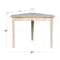 International Concepts Corner Computer Desk 28 in D X 28 H, 30 W X Hardwood, Unfinished OF-48 - alternate 8
